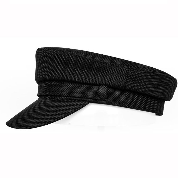 Quality Promotional Fashionable Military Cadet Cap For Women Customized Logo for sale