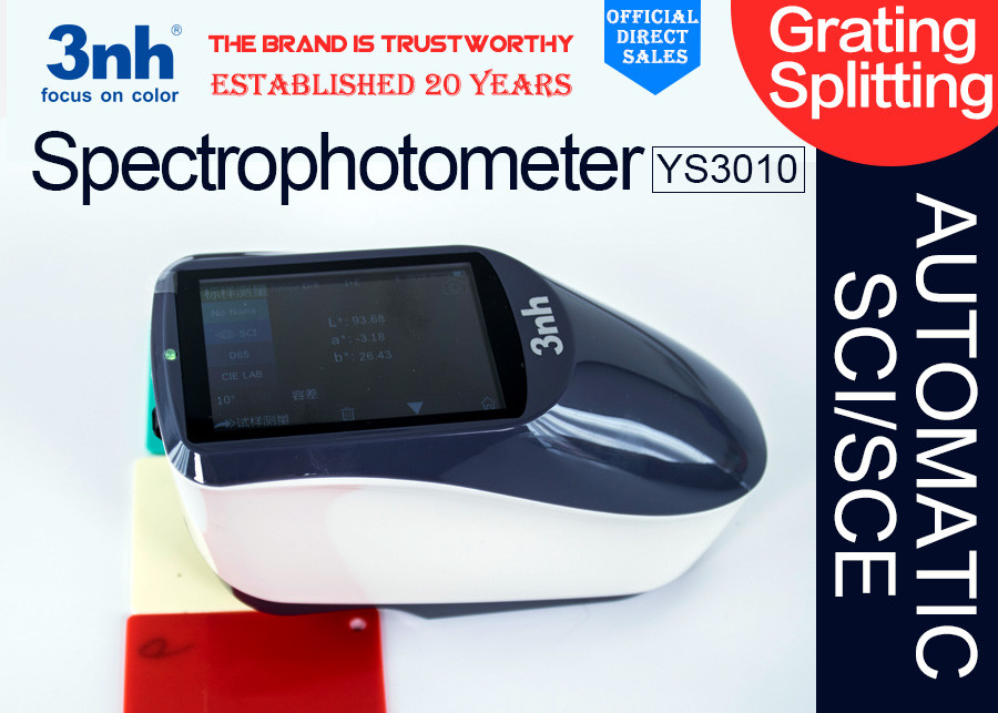 Quality Plant Fruit Vegetable Color Matching Spectrophotometer YS3010 with0-200% Reflectance Range for sale