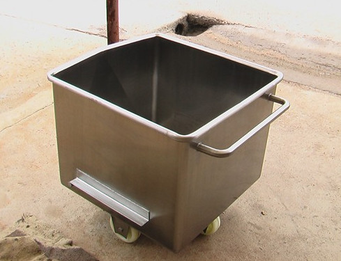 Quality Stainless Steel Meat Carts/bins/buggy for sale