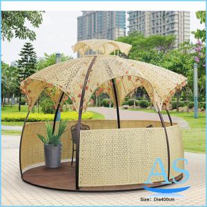 Quality China outdoor garden rattan round Pavilion / Gazebos / Canopies/ tent ST10 for sale
