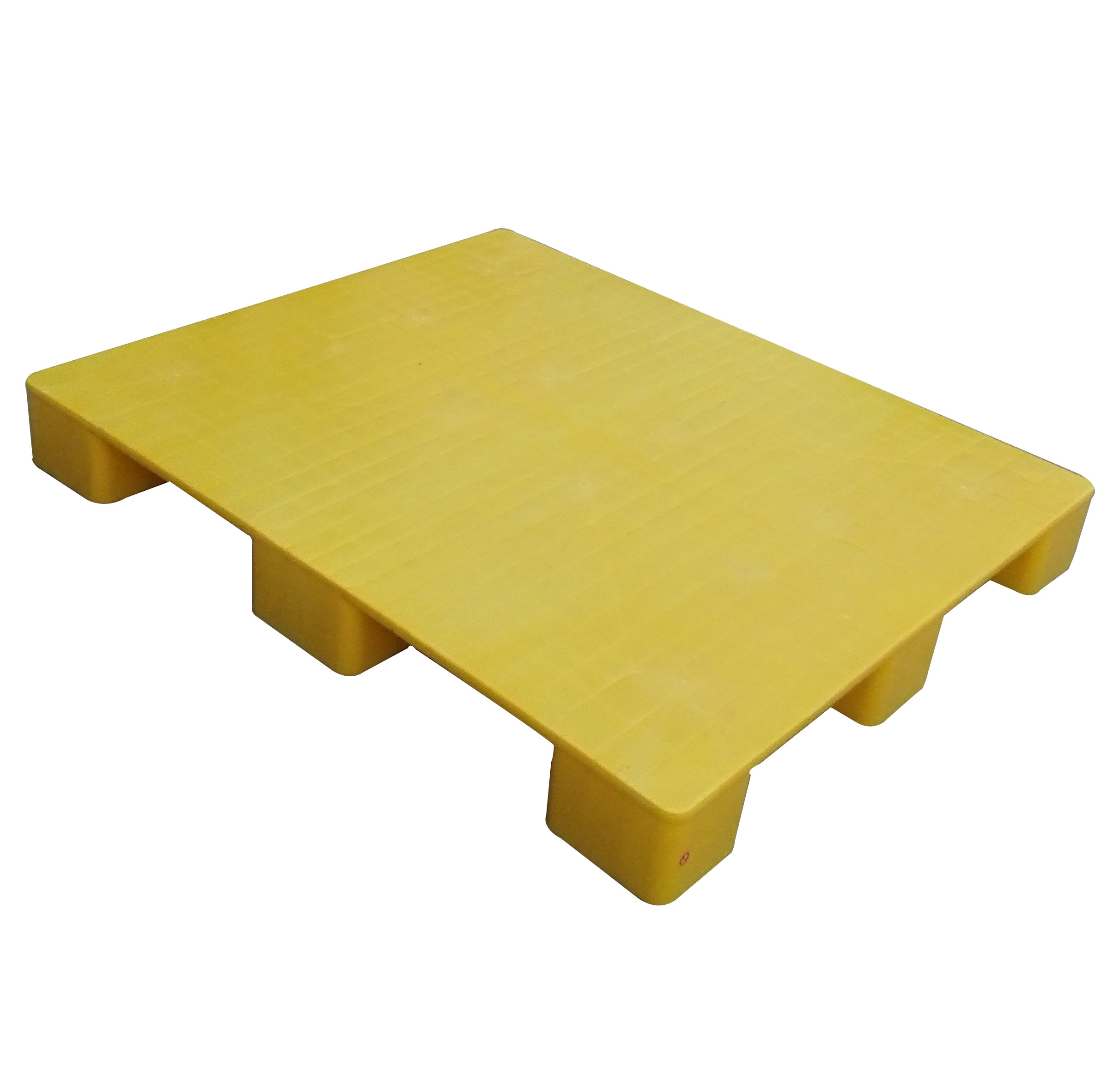 China FP1210 Custom Medium nestable Euro surface flat top plastic pallet with exceptional strength to weight ratio (recycled) on sale
