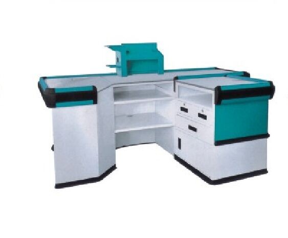Quality Multi - Functional Grocery Store Cash Register Table Counter Metal Metal Countertops for sale