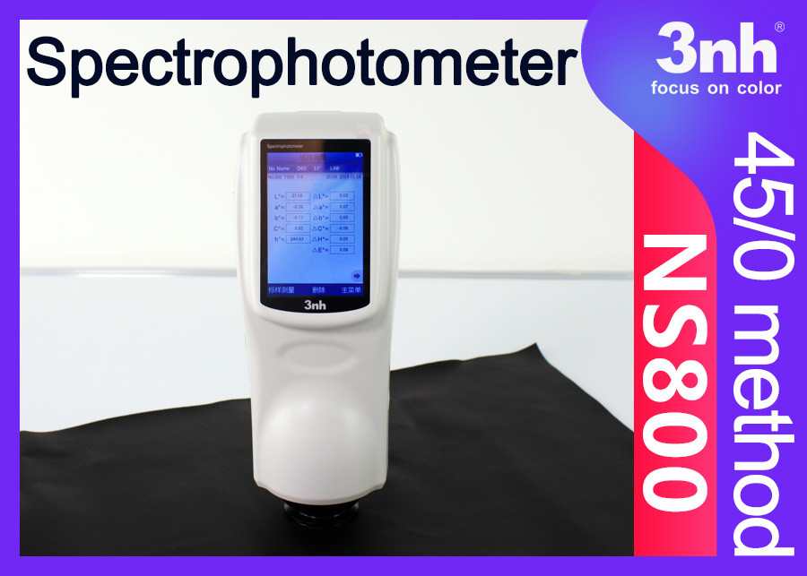 Quality USA Paint Matching Spectrophotometer colorimeter NS800 With 400~700nm Wavelength Range for sale