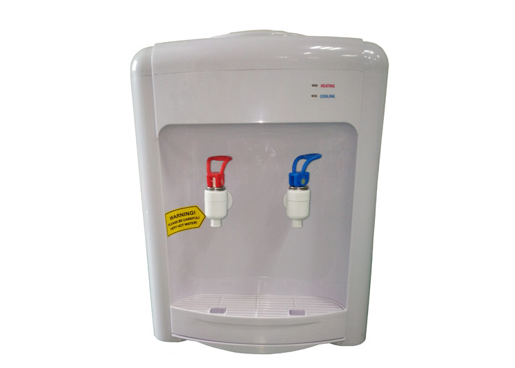 Electric Cooling Bottled Water Dispenser , 36TD White Desktop Water Cooler