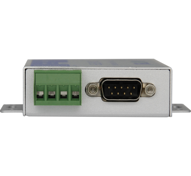 350mA Ethernet to Serial Server RJ45 Port with RS-232 / 422 / 485 3-In-1 Self Adaptive Interface