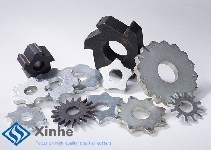 Quality Floor Scarifier Full Steel Carbide Milling Cutters With Sharp Pointed Teeth for sale