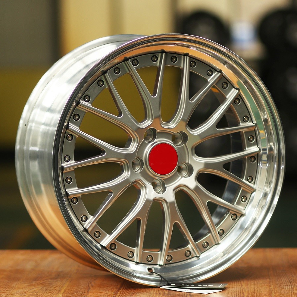 Quality Chinese Alloy wheels 2pcs forged custom design auto parts 5holes 18inch alloy wheels with factory price for sale