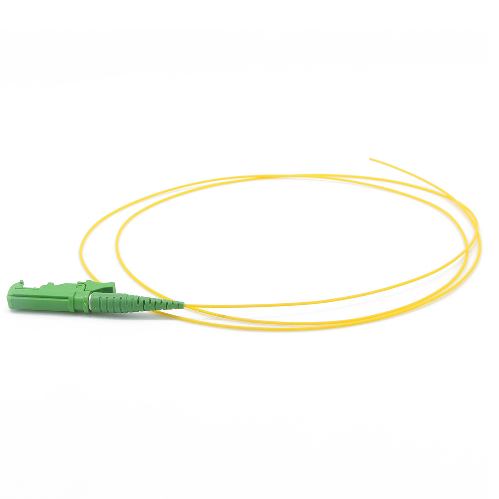 Buy G657A2 E2000 APC Fiber Optic Pigtail LSZH Jacket Spring Loaded Shutter at wholesale prices