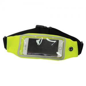 Quality Leisure Green Waterproof Fanny Pack Multi - Functional With Phone Pocket for sale