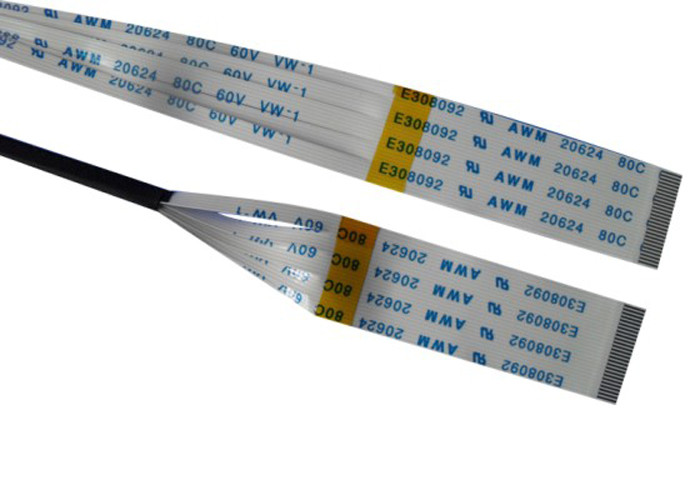 Quality 28AWG 20 Pin Ribbon Cable 2.0mm Pitch  Idc Copper Connector Customized Length for sale