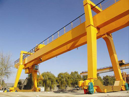 Quality Cabin Control Span 20m Double Beam Gantry Crane Lifting Materials for sale