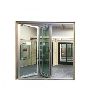 Quality 180KG 1.6mm Aluminium Bifold Doors For Building for sale