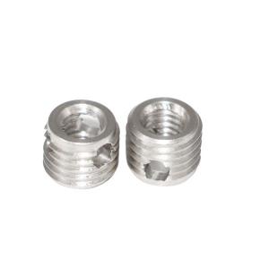 Quality M4 Self Tapping Thread Insert With Hole On One Side M5 For Plastic for sale