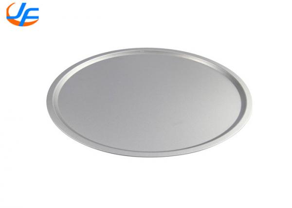 Buy Sliver Aluminum Cake Mould , Promotional Round Tin Baking Pan Pizza Tray Bakeware at wholesale prices