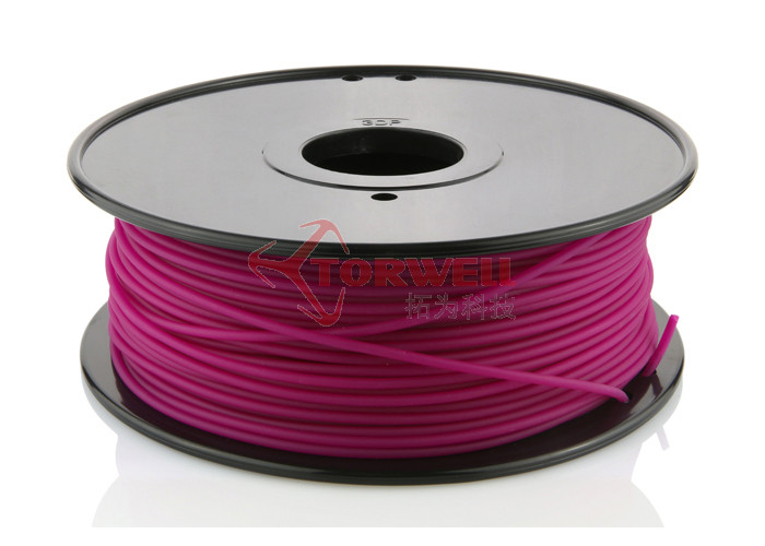 Quality Purple Color 3mm PLA Filament Fit For Makerbot / Reprap 3D Printer for sale