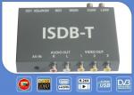 Car ISDB - T HD Receiver Television Receiver Box With DIBCOM RF Modulator