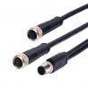 Buy cheap 3 4 5 8 12pins M12 Waterproof Connector Signal Molding Straight Cable Connector from wholesalers