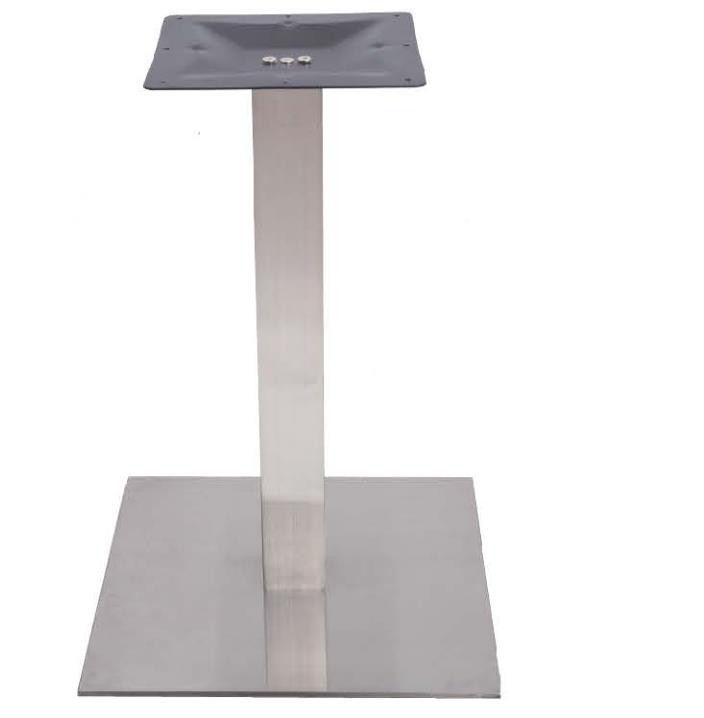 Quality Height 42'' Bastro Table Base Mirror / Brush Finish Thickness 8mm Plate for sale