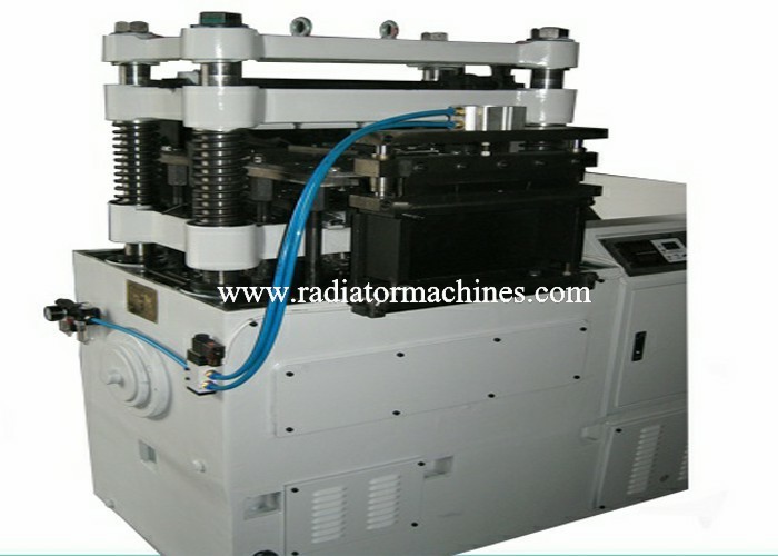 Quality Stamping Aluminum Radiator Fin Machine 120 SPM Flat Fin Max 500mm Wide for sale