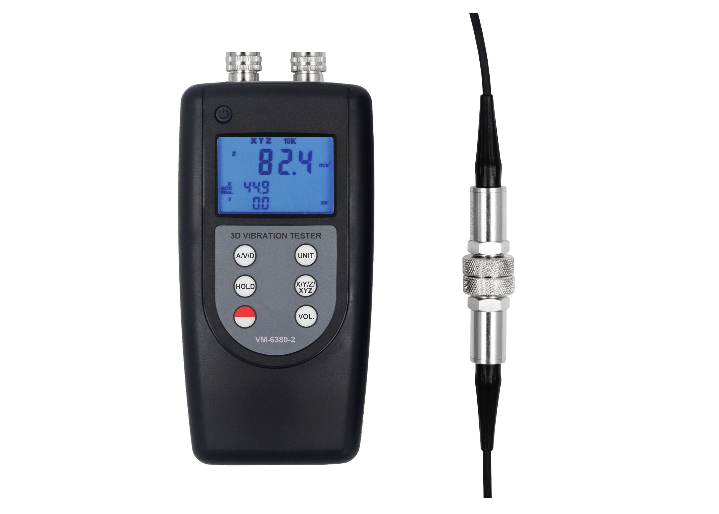 Quality Double Channel Vibration Meter VM-6380-2 for sale