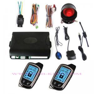 China 2 Way Car Alarm System With LCD Display on sale