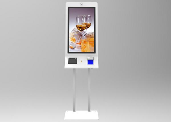 Buy Android Windows OS LCD Advertising Display Screen 350cd/M2 Touch Screen Computer Kiosk at wholesale prices