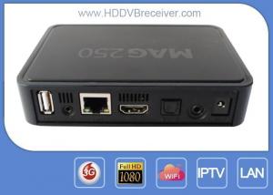 Quality Linux MAG250 Android Smart IPTV BOX Engima2 1080p 720p 576p For Europe for sale