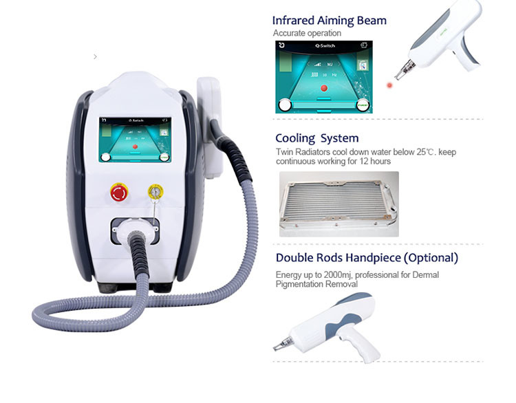 Buy Q Switch Nd Yag Picosecond Laser Tattoo Removal Machine at wholesale prices