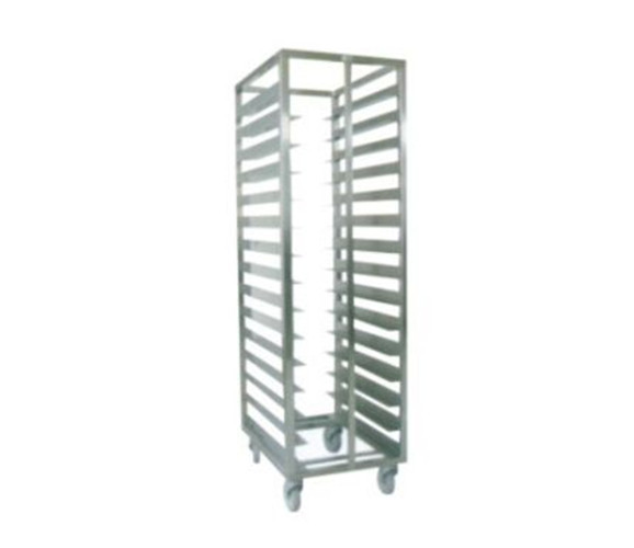 Quality Wheeled Stainless Steel Display Racks Supermarket Bread Shelving for sale