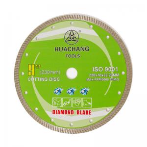 Quality 230x22.2 Thin Turbo Diamond Blade For 9 Inch Angle Grinder 9 Inch Stone Cutting Disc for sale