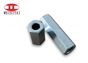 Quality Weldable Galvanised 16mm Hexagonal Tie Rod Nut for sale