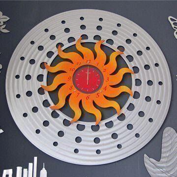 Buy cheap Fashionable Wall Clock, with 1,180mm Diameter, Customized Logos and Designs are from wholesalers
