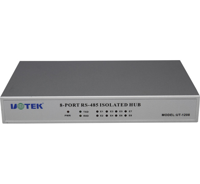 Quality UT - 1208 8- port network devices servers RS - 232 / 485 / 422 Terminal Server for sale