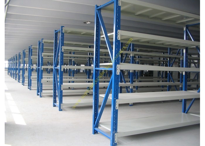 Quality Industrial Warehouse Storage Racks / Steel Metal Display Shelf Rack for sale