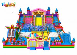 Quality 0.55mm PVC Inflatable Fun Land for sale