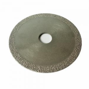 Quality Stone Cutting Vacuum Brazed Diamond Blade For Concrete 4 Inch 100x16mm for sale