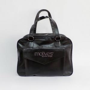 Quality black snake pvc handle bag for sale