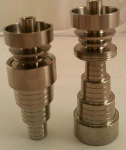 Quality Universal Titanium Domeless Nail 10/14/18mm/M/F & Carb Cap FAST SHIP for sale