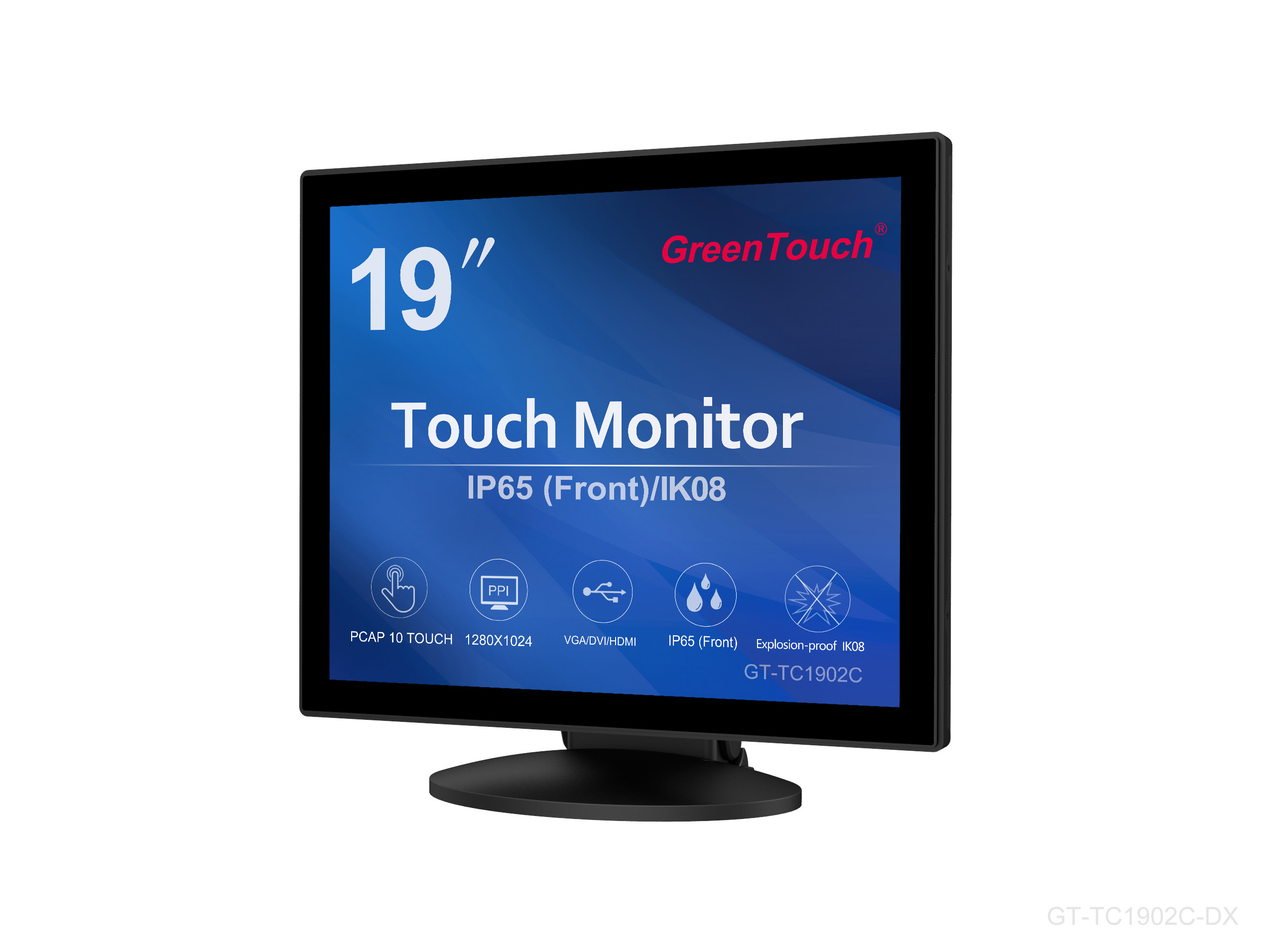 Quality 19 Inch All One Control Panel Touch Screen Home Computer Projected Capacitive for sale