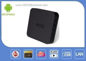 Quality Quad Core MX3 4K Android Smart TV Box With Reset Key 8 - Core GPU for sale