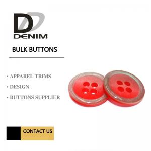 Quality Clothes, Polyesters Button & Accessories Bulk Apparel Colorful for sale