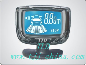 Buy Fit For All Car HL008 12V parking system with 4 Sensors LCD Display Parking Assist Car Reverse Backup Radar Kit at wholesale prices