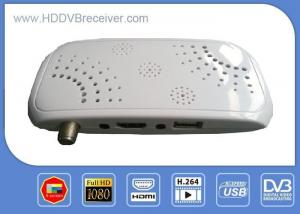 Quality MINI H.264 MPEG4 Digital Satellite Receiver HD / Television Receiver Box for sale