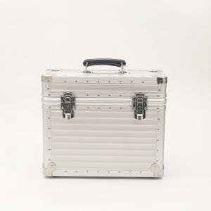 Quality Aluminum Pilot Case Silver Flight Box With Customized Lining for sale
