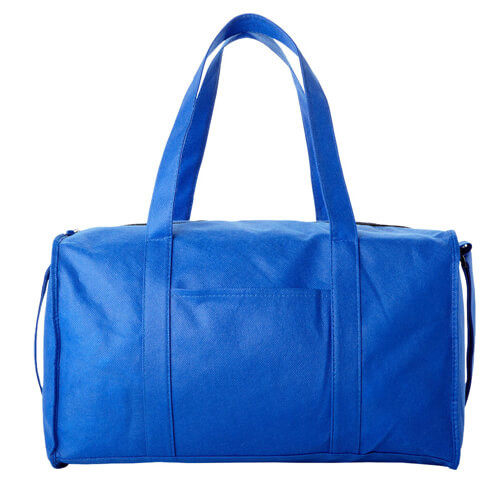 Quality Gym Blue Soft Sport / leisure duffle bag With Backpack Straps  for sale