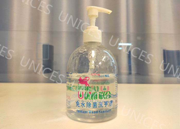 Quality 500ml High Capacity Waterless Hand Sanitizer , Antimicrobial Hand Sanitizer Quick Dry for sale