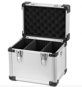 Quality Small Portable Aluminum Tool Storage Cases With Detachable Foam Dividers for sale