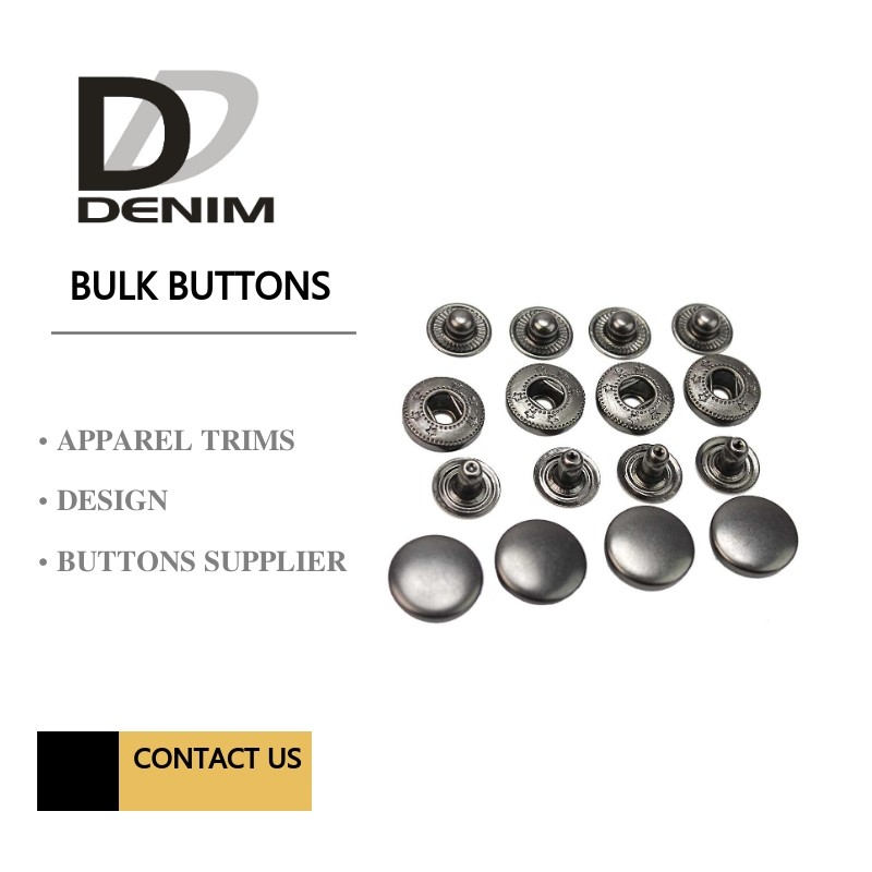 Quality Anti Black Silver Clothing Snap Buttons , Bulk Replacement Snap Buttons Custom for sale