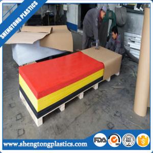 Quality high performance UV resistance polyethylene multicolor HDPE sheet supplier for sale