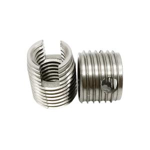 Quality Stainless Steel Screw Thread Insert M5 Self Tapping Threaded Inserts For Plastic for sale